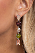 Load image into Gallery viewer, Paparazzi Sophisticated Stack - Multi earring
