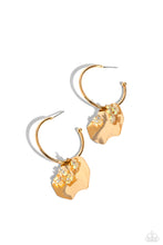 Load image into Gallery viewer, Paparazzi Majestic Mermaid - Gold earring
