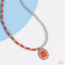Load image into Gallery viewer, Paparazzi Contrasting Candy - Orange necklace
