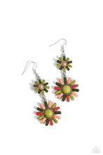 Load image into Gallery viewer, Paparazzi SUN Wild - Green earring
