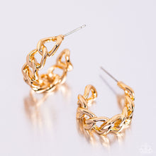 Load image into Gallery viewer, Paparazzi Casual Confidence - Gold earring
