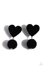 Load image into Gallery viewer, Paparazzi Spherical Sweethearts - Black earring
