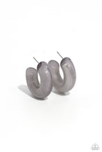 Load image into Gallery viewer, Paparazzi Acrylic Acclaim - Silver earring
