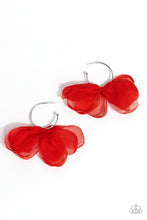 Load image into Gallery viewer, Paparazzi Chiffon Class - Red earring
