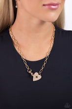 Load image into Gallery viewer, Paparazzi Radical Romance - Gold necklace
