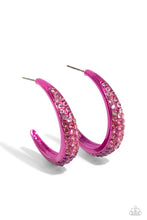 Load image into Gallery viewer, Paparazzi Obsessed with Ombré - Pink earring
