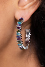 Load image into Gallery viewer, Paparazzi Effortless Emeralds - Multi earring
