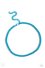 Load image into Gallery viewer, Paparazzi Braided Battalion - Blue necklace
