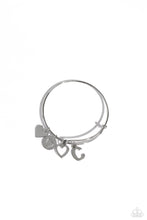 Load image into Gallery viewer, Paparazzi Making It INITIAL - Silver - C bracelet
