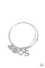 Load image into Gallery viewer, Paparazzi Making It INITIAL - Silver - S bracelet
