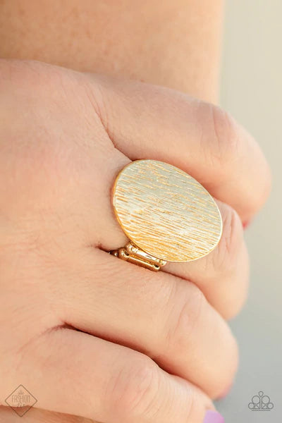 Blazing Brilliance - Gold ring