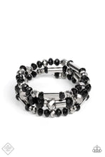 Load image into Gallery viewer, Dynamic Dazzle - Black bracelet
