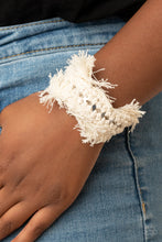 Load image into Gallery viewer, Homespun Hardware - White bracelet
