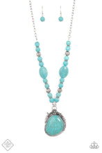 Load image into Gallery viewer, Southwest Paradise - Blue necklace
