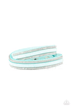 Load image into Gallery viewer, Going for Glam - Blue bracelet
