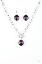 Load image into Gallery viewer, She Sparkles On - Purple necklace
