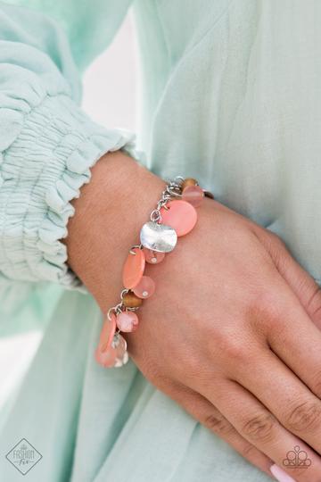 Springtime Springs - Orange bracelet