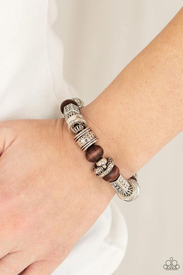 Exploring the Elements - Brown bracelet